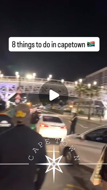 Cape Town reel showing the city after dark